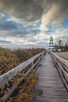 Images Dated 9th April 2019: Canada, Prince Edward Island, West Point Lighthouse