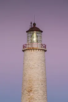 Canada, Quebec, Cap-des-Rosiers. Cap-des-Rosiers Lighthouse