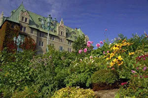 Canada, Quebec. Charlevoix region, Pointe-au-Pic, hotel Fairmont Le Manoir Richelieu