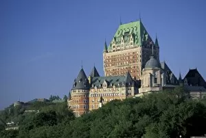 Images Dated 2nd January 2004: Canada, Quebec City. Chateau Frontenac