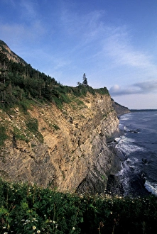 Images Dated 14th June 2005: Canada, Quebec, Gaspe. Cap Forillon National Park, Cap Bon Ami, Rocky Coastline
