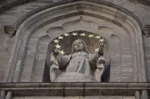 Images Dated 4th December 2009: Canada, Quebec, Montreal, Basilique Notre-Dame-de-Montreal (aka Notre Dame Basilica)