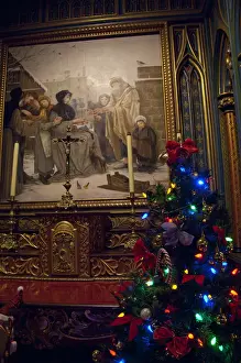 Images Dated 4th December 2009: Canada, Quebec, Montreal, Basilique Notre-Dame-de-Montreal (aka Notre Dame Basilica)