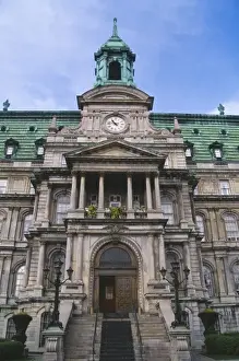 Images Dated 6th June 2011: Canada, Quebec, Montreal, Montreal City Hall (Hotel de Ville)