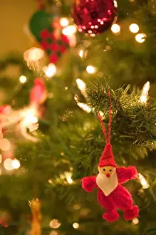 Canada-Quebec-Montreal: Montreal Museum of Fine Arts Christmas Tree Detail