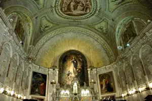 Marguerite Prints: Canada, Quebec, Montreal. Notre Dame-de-Bonsecours Chapel & Marguerite-Bourgeoys Museum