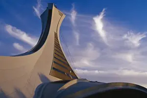 Stadium Prints: Canada, Quebec, Montreal, Olympic Stadium also referred to as The Big O