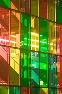 Contemporary Prints: Canada-Quebec-Montreal: Palais des congress de Montreal New Addition-Convention Center