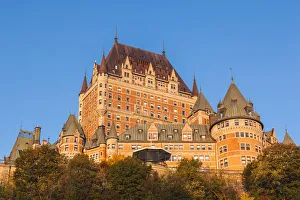 Canada, Quebec, Quebec City. Chateau Frontenac Hotel