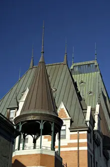 Canada, Quebec, Quebec City. Fairmont Chateau Frontenac. IMAGE RESTRICTED: Not available