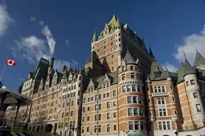 Images Dated 8th December 2009: Canada, Quebec, Quebec City. Fairmont Chateau Frontenac