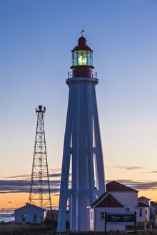 Images Dated 17th October 2017: Canada, Quebec, Rimouski. Pointe au Pere Lighthouse