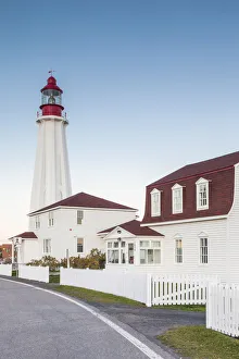 Images Dated 17th October 2017: Canada, Quebec, Rimouski. Pointe au Pere Lighthouse