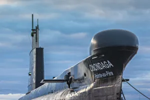 Images Dated 16th October 2017: Canada, Quebec, Rimouski. Submarine Onondaga