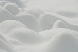 Images Dated 18th December 2005: Canada, Quebec. Shapes formed in fresh snow