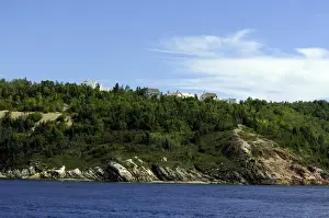 Tadoussac Prints: Canada, Quebec, Tadoussac. Saguenay National Park along Saguenay Fjord. IMAGE RESTRICTED