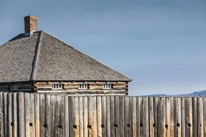 Images Dated 22nd October 2017: Canada, Quebec, Temiscouata-sur-le-Lac, Fort Ingall, former British fort built in 1839