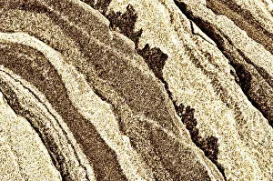 Manipulated Prints: Canada. Rock patterns. Credit as: Mike Grandmaison / Jaynes Gallery / DanitaDelimont. com