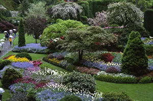 Canada, Vancouver Island, Victoria, Butchart Gardens