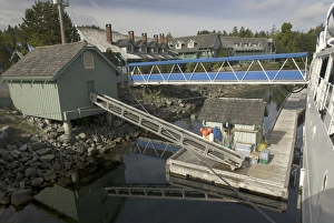 Images Dated 16th September 2006: Canadian Princess Docked at Canadian Princess Resort, Ucluelet, British Columbia