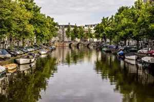 Amsterdam Prints: Canal Amsterdam, Holland, Netherlands