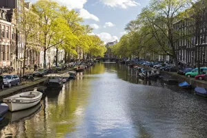 Cityscapes Collection: Canal, central Amsterdam, Netherlands