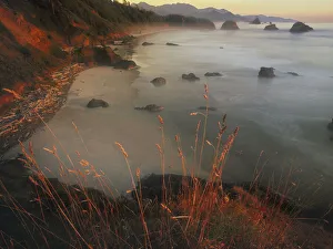 Seastack Prints: Cannon beach on the Pacific coast of Oregon