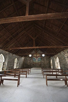 Images Dated 24th February 2011: Canouan Island, St. Vincent & The Grenadines. Old English church