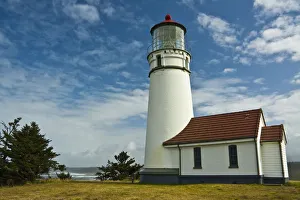 Cape Blanco Lighthouse, Cape Blanco State Park, Oregon, USA