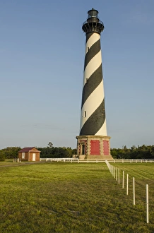 North Carolina Prints: Cape Hatteras Light Station, Hatteras Island, Outer Banks, North Carolina, USA