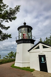 Prints of Cape Meares Lighthouse near Tillamook, Oregon, USA Images Dated 2024 April: Cape Meares Lighthouse near Tillamook, Oregon, USA
