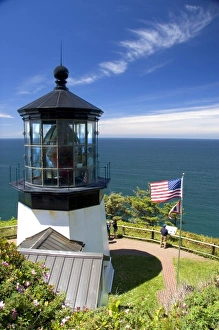 Images Dated 19th June 2007: Cape Meares Lighthouse on the Oregon Coast