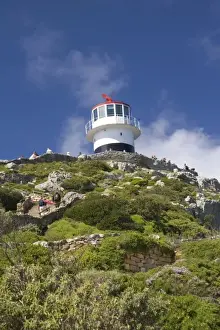 Wild Coast Prints: Cape Town, South Africa. A lighthouse on the Cape Peninsula outside of Cape Town