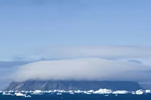 Images Dated 22nd August 2007: Cape York in the fog, Melville Bay, Greenland