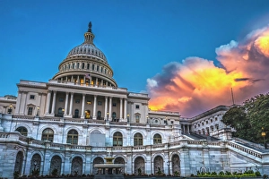 District Of Columbia Prints: US Capitol, Washington, DC