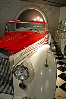 Car Prints: Car collection in The Liberace Foundation and Museum Las Vegas Nevada