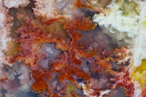 Natural Pattern Prints: Carey Plume Agate, Fox Island WA