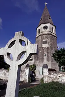 House Of Worship Prints: Caribbean, Bahamas, Nassau St. Matthews Anglican Church