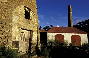 Caribbean, Barbados St. Nicholas Abbey Sugar Mill, St. Peter Parish