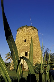 Mill Prints: Caribbean, Barbados St. Nicholas Abbey Sugar Mill, St. Peter Parish