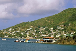 Watercraft Prints: Caribbean, Bequia. Boats
