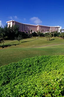 Caribbean, Bermuda, Southhampton Parish, Southampton Princess Hotel. Golf Course