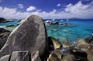 Crystal Prints: Caribbean, British Virgin Islands, Virgin Gorda. Spring Bay