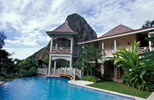 Images Dated 19th April 2005: Caribbean, BWI, St. Lucia, the Beau Estate