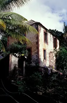 Images Dated 19th April 2005: Caribbean, BWI, St. Lucia, Street Scene, Soufriere