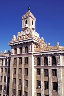 Caribbean, Cuba, Havana. Old Havana, Palazzo Bacardi