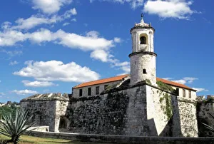 Caribbean, Cuba, Havana. Old Havana, Castillo de la Real Fuerza
