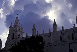 Images Dated 26th January 2011: Caribbean, Cuba, Old Havana. Catholic Cathedral