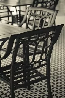 Cafe Tables and Chairs Collection: Caribbean, Dominican Republic