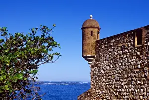 Images Dated 14th June 2005: Caribbean, Dominican Republic, Peninsula Bahia de Puerto Plata, San Felipe Fort